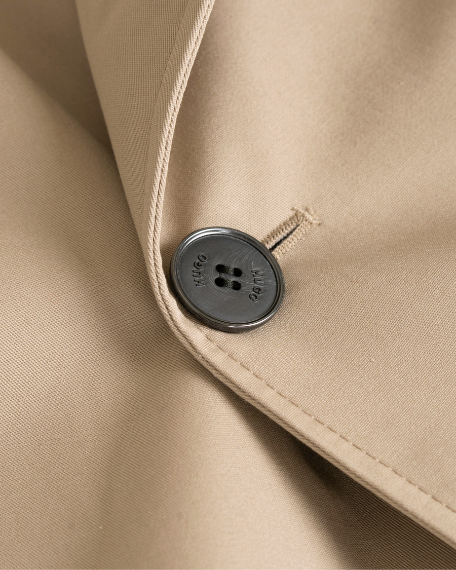 Herre | Jakker | HUGO | Maluks Trenchcoat Beige