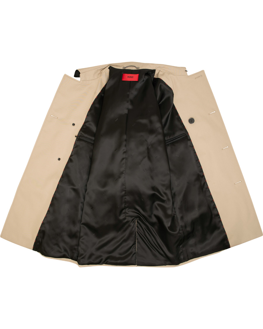 Herre | Jakker | HUGO | Maluks Trenchcoat Beige