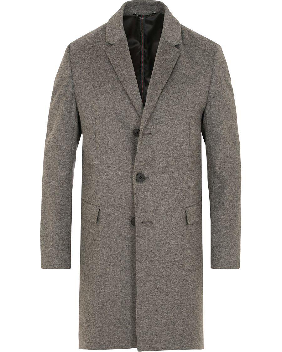 Herre | Jakker | HUGO | Migor Wool/Cashmere Coat Grey