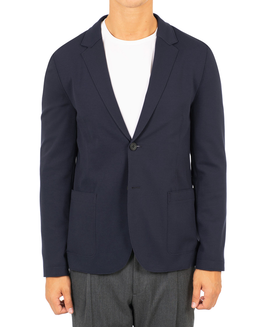 Herre | Dressjakker | HUGO | Agaltu Jersey Blazer Navy