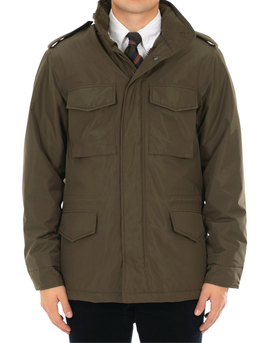 Herre | Jakker | Aspesi | New Field Jacket Nylon Dark Green