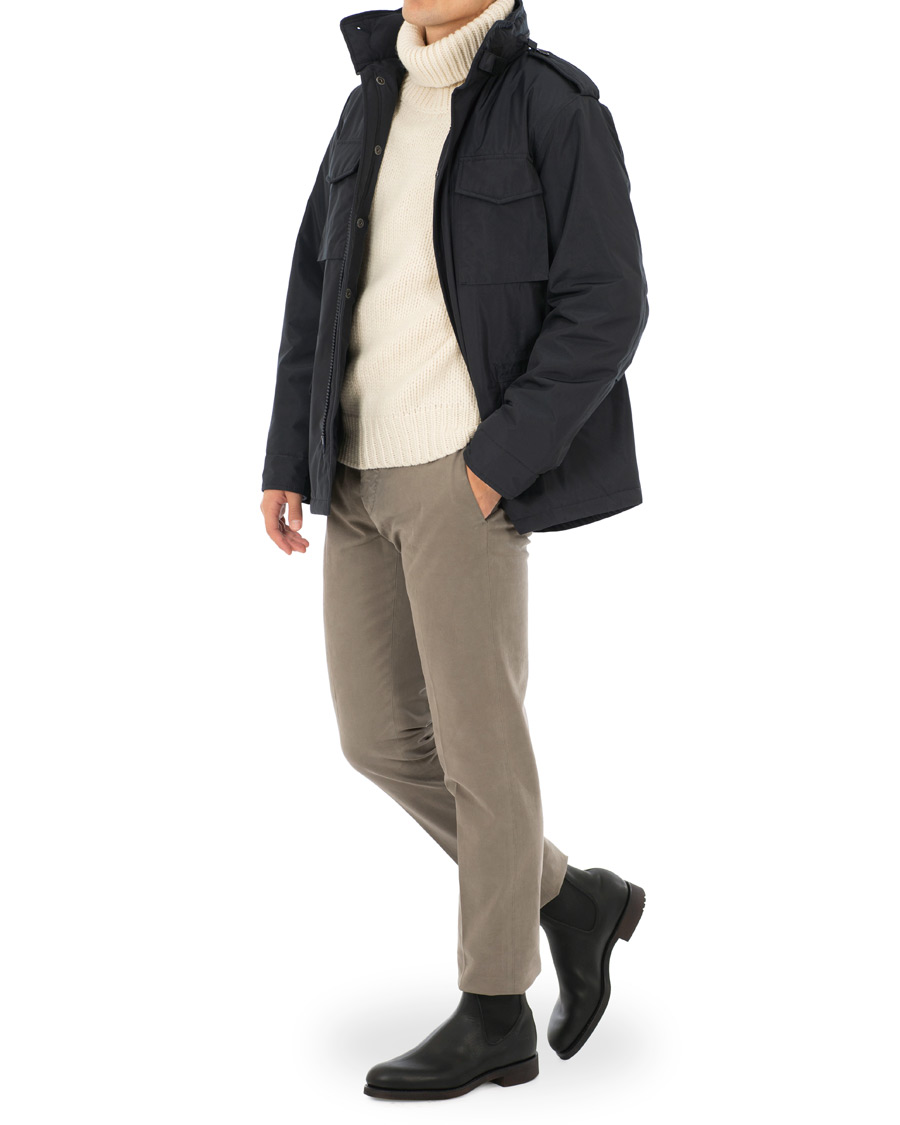 Herre | Jakker | Aspesi | New Field Jacket Nylon Navy