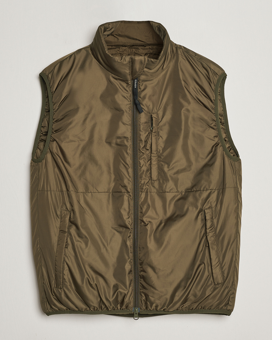 Herre | Jakker | Aspesi | Jil Padded Vest Dark Military