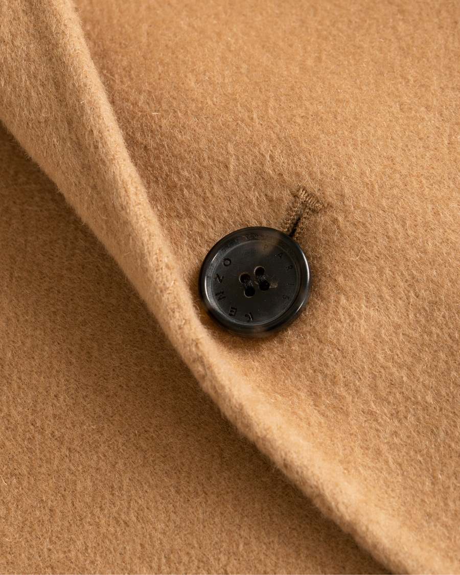 Herre | Jakker | KENZO | Wool/Cashmere Overcoat Camel