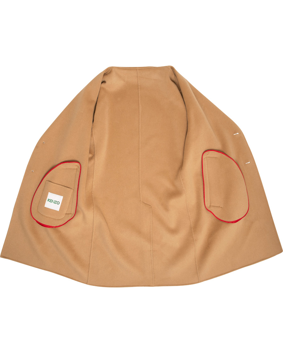 Herre | Jakker | KENZO | Wool/Cashmere Overcoat Camel