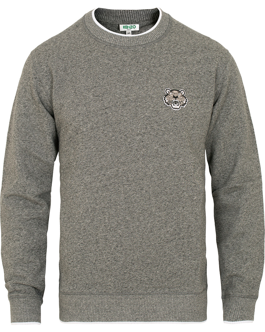 Herre | Gensere | KENZO | Tiger Crest Sweat Grey