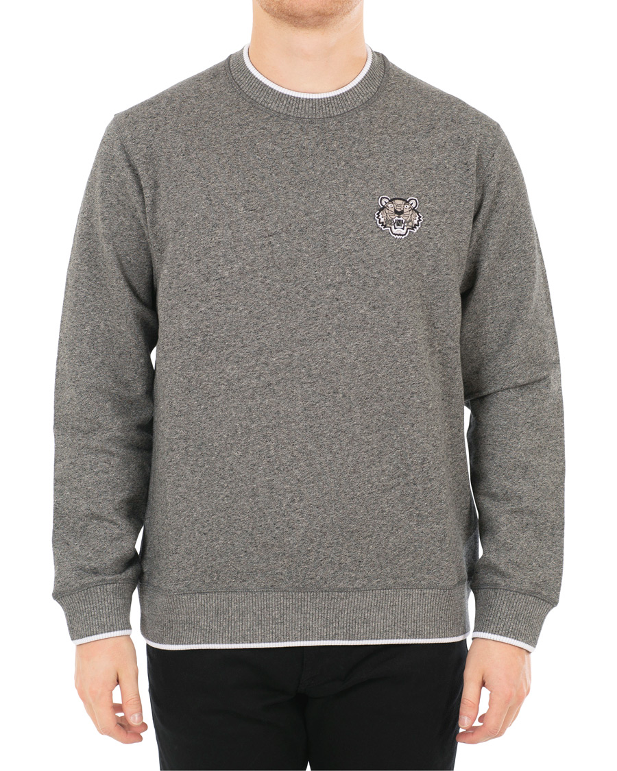 Herre | Gensere | KENZO | Tiger Crest Sweat Grey