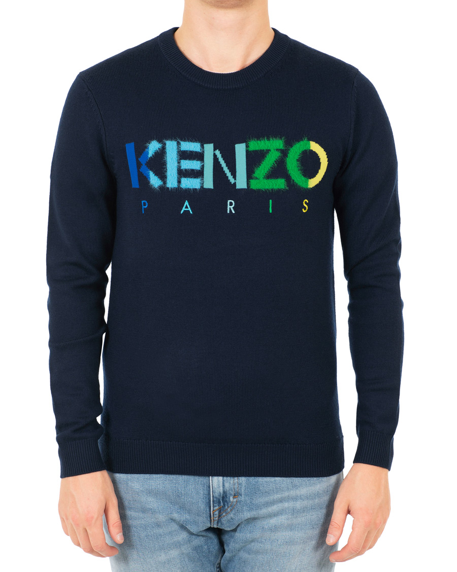 Herre | Gensere | KENZO | Paris Jumper Dark Blue