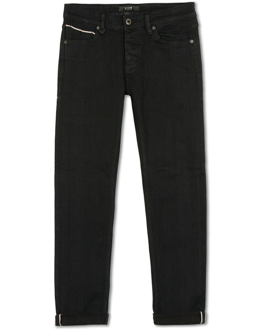 Herre | Jeans | Neuw | Iggy Skinny Stretch Jeans Black Selvedge