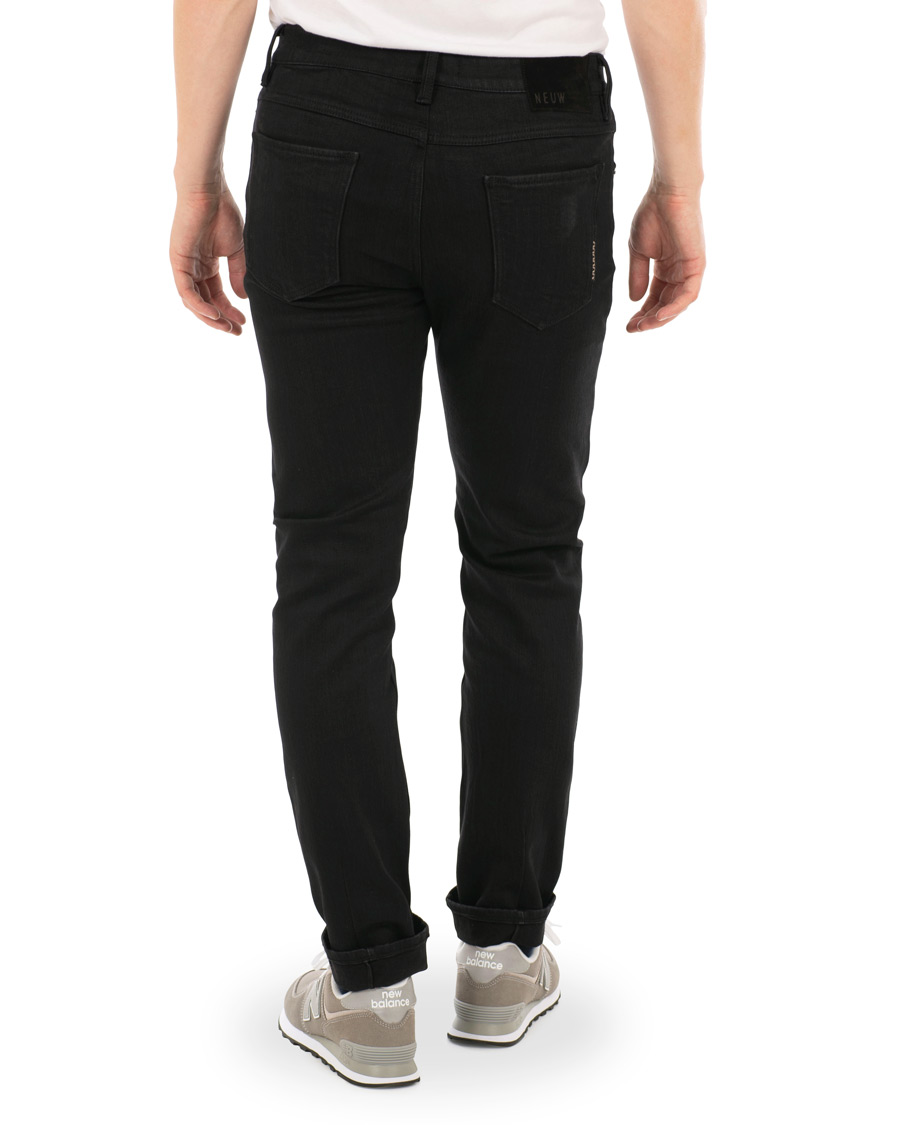 Herre | Jeans | Neuw | Iggy Skinny Stretch Jeans Black Selvedge