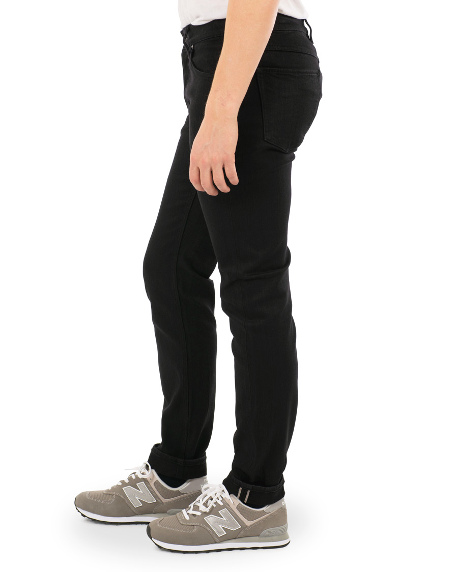 Herre | Jeans | Neuw | Iggy Skinny Stretch Jeans Black Selvedge