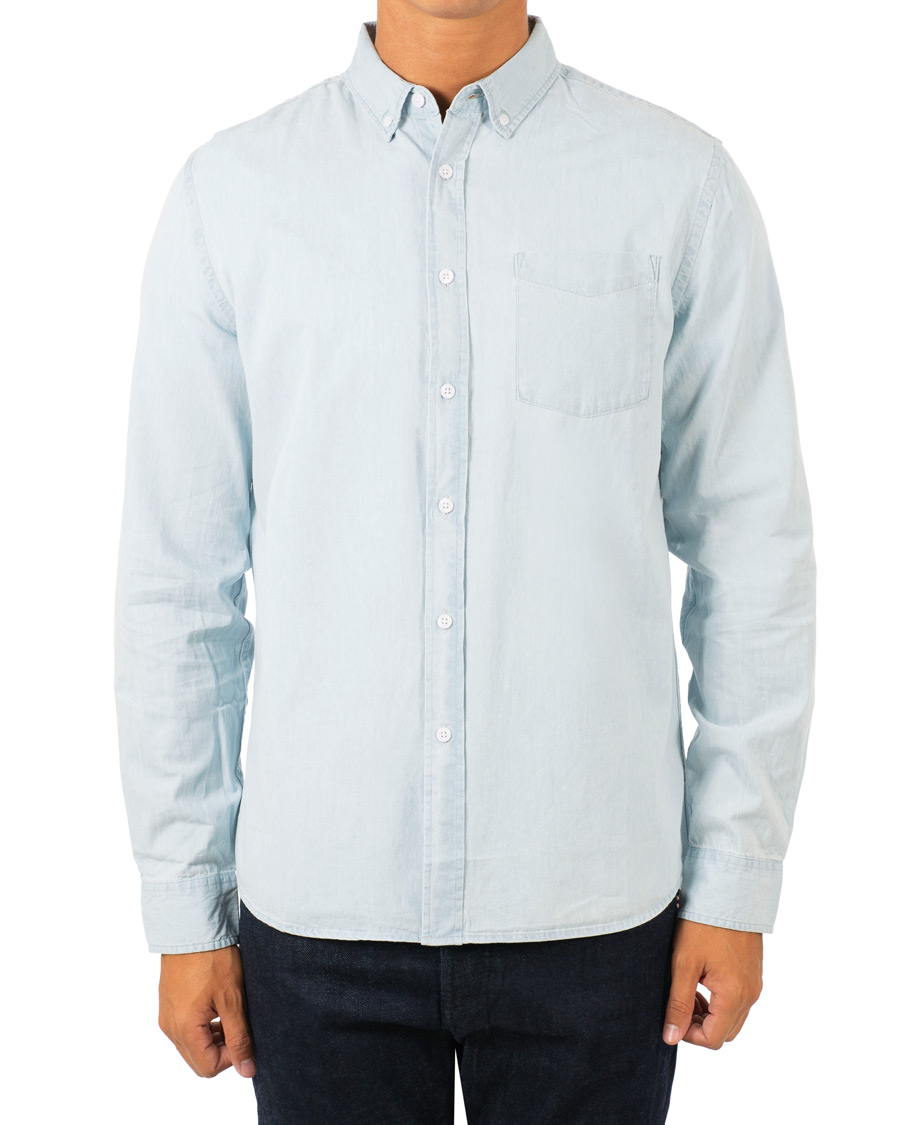 Herre | Skjorter | Saturdays NYC | Saturdays NYC Crosby Denim Shirt Washed Indigo