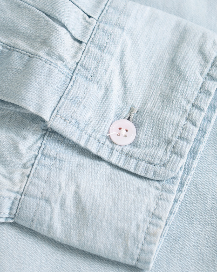 Herre | Skjorter | Saturdays NYC | Saturdays NYC Crosby Denim Shirt Washed Indigo