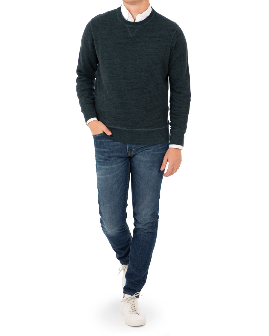 Herre | Gensere | Levi's Made & Crafted | Crewneck Sweatshirt Blueshade Heather