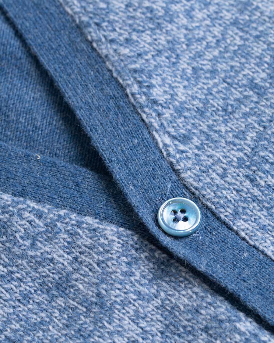 Herre | Gensere | Stenströms | Lambswool Vest Blue