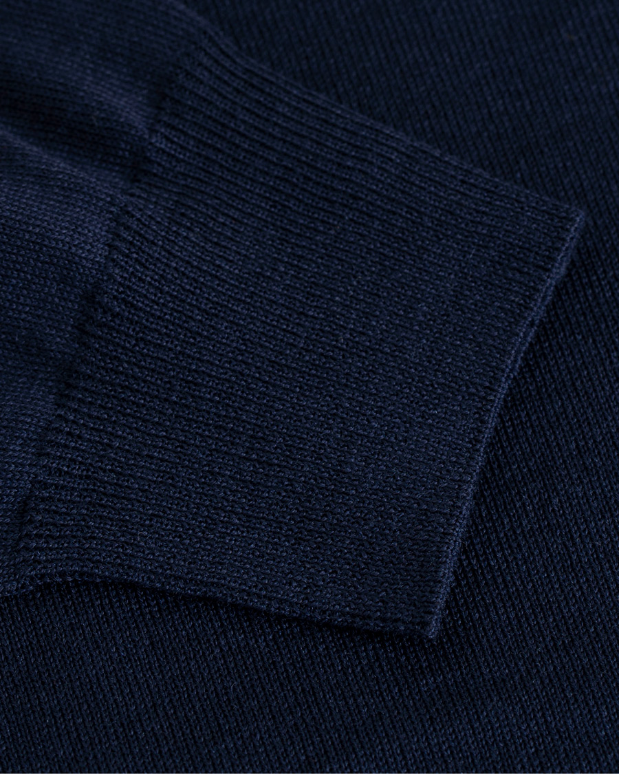 Herre | Gensere | Stenströms | Fine Merino Wool Rollneck Navy