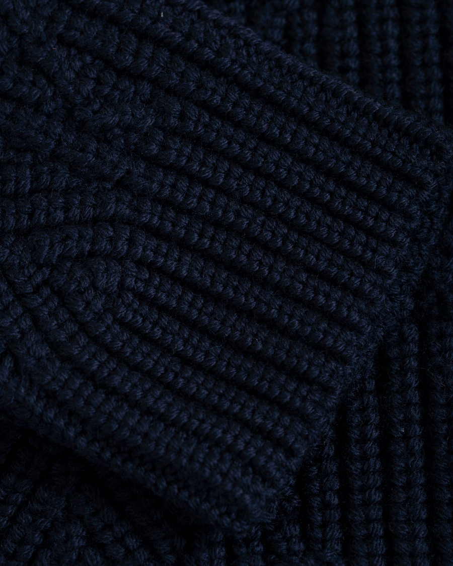 Herre | Gensere | Etro | Cable Knit Crew Neck Navy