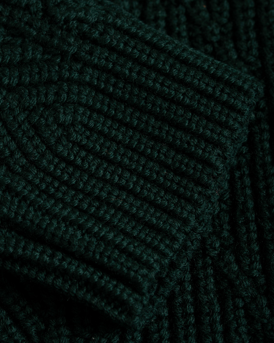 Herre | Gensere | Etro | Cable Knit Turtleneck Bottle Green