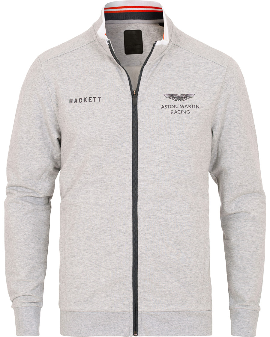 Herre | Gensere | Hackett | Aston Martin Full Zip Grey