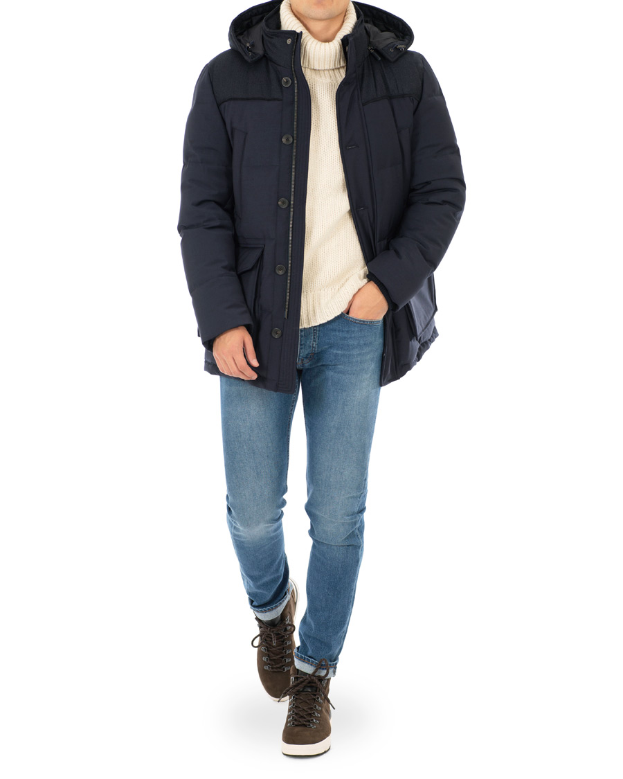 Herre | Jakker | Hackett | Mayfair Down Parka Navy