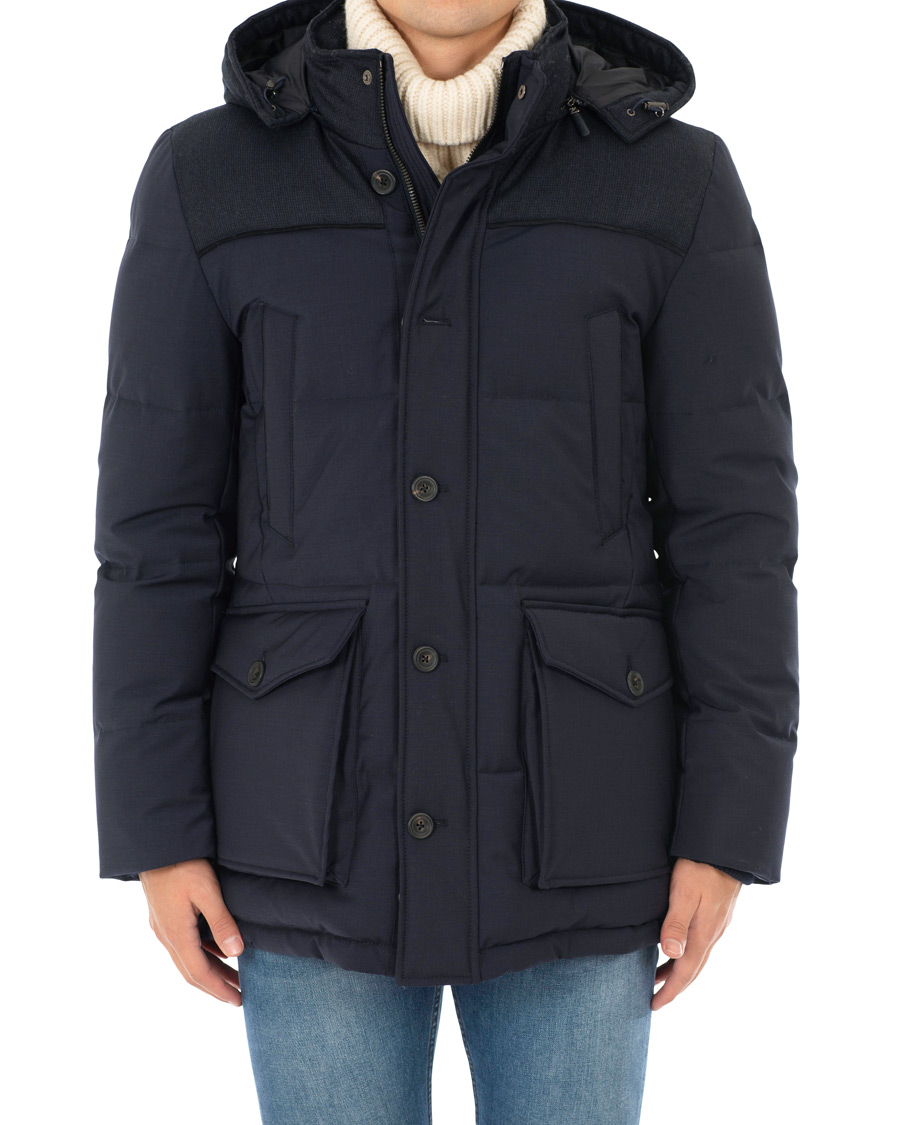 Herre | Jakker | Hackett | Mayfair Down Parka Navy