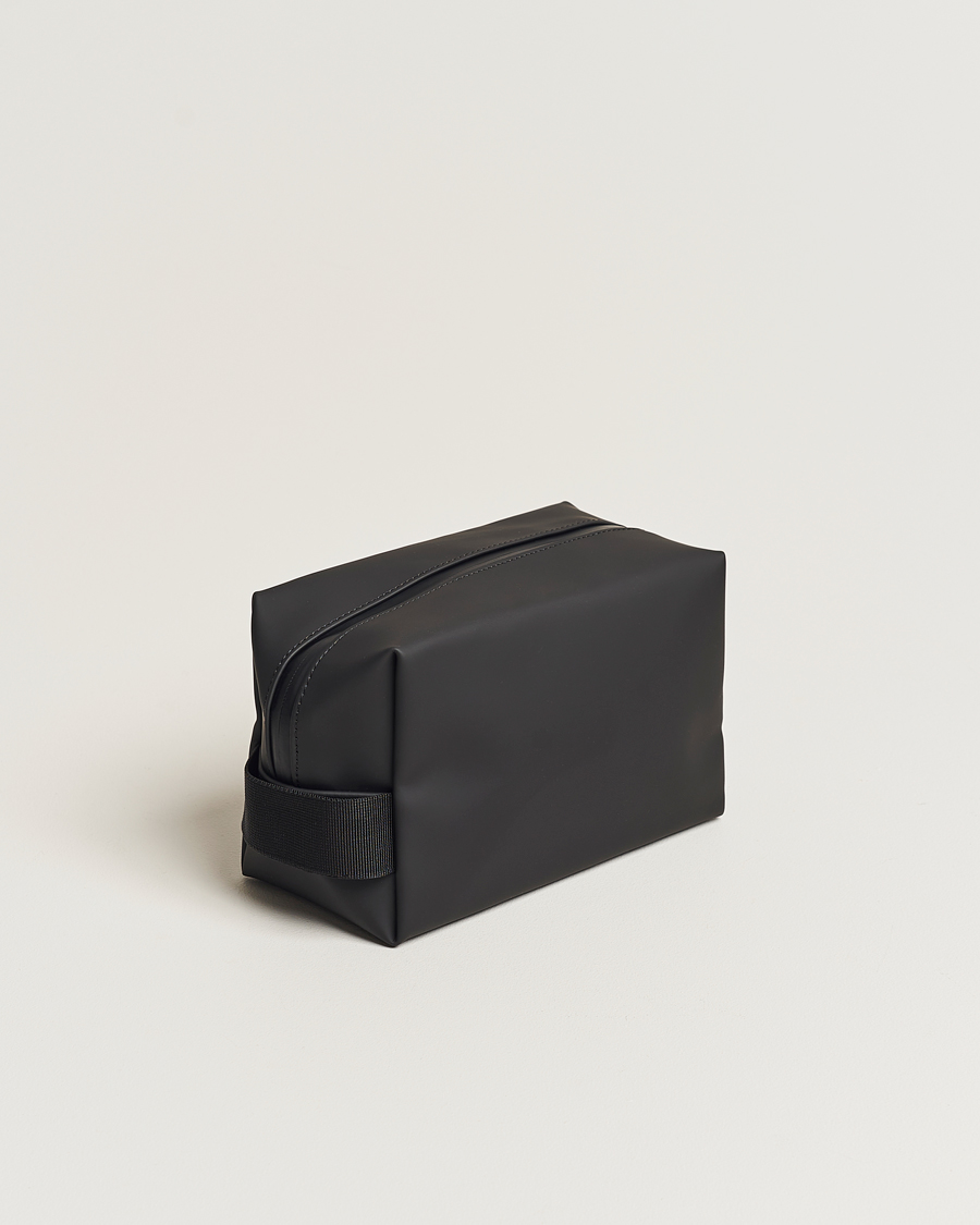 Herre | Toalettmapper | RAINS | Washbag Small Black