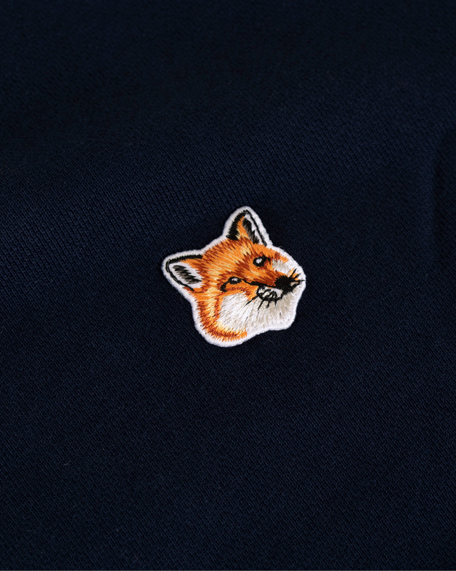 Herre | Gensere | Maison Kitsuné | Sweatshirt Fox Head Patch Navy