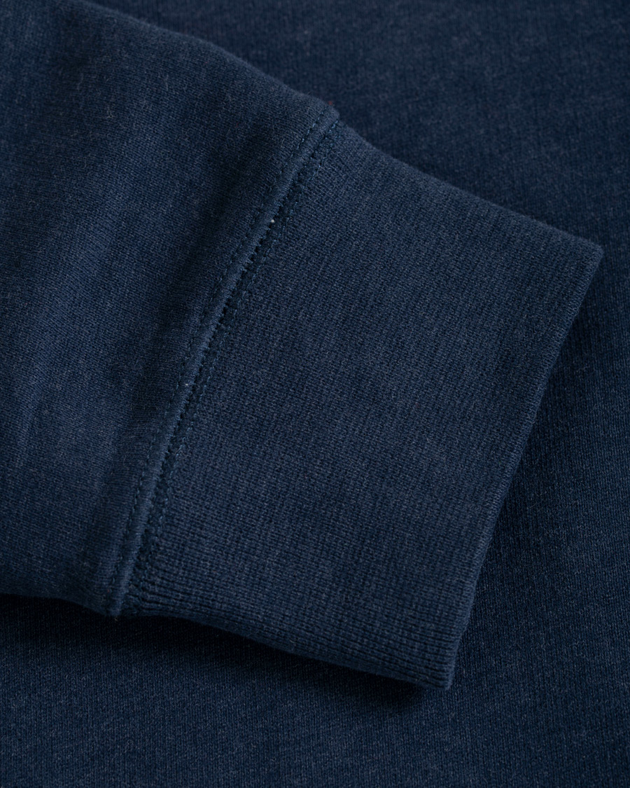Herre | Gensere | Sunspel | Loopback Sweatshirt Navy Melange