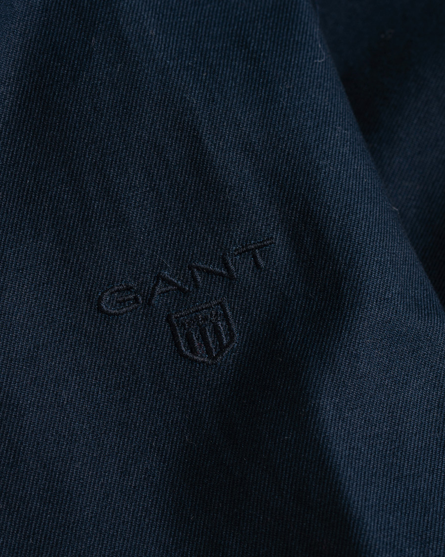 Herre | Jakker | GANT | The Waxy Double Decker Jacket Marine