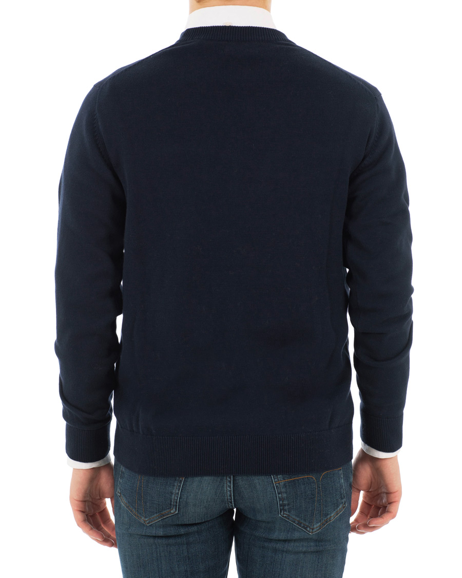 Herre | Gensere | GANT | Logo Crew Neck Marine