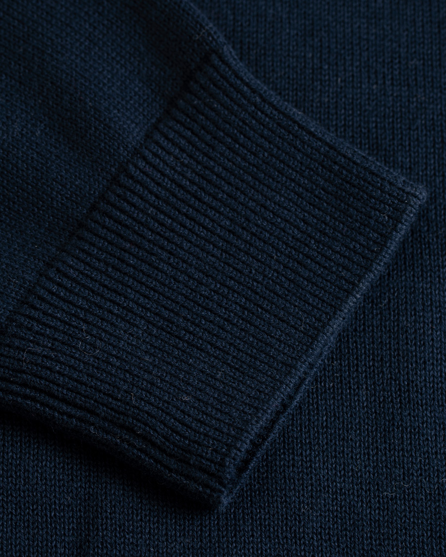 Herre | Gensere | GANT | Logo Crew Neck Marine