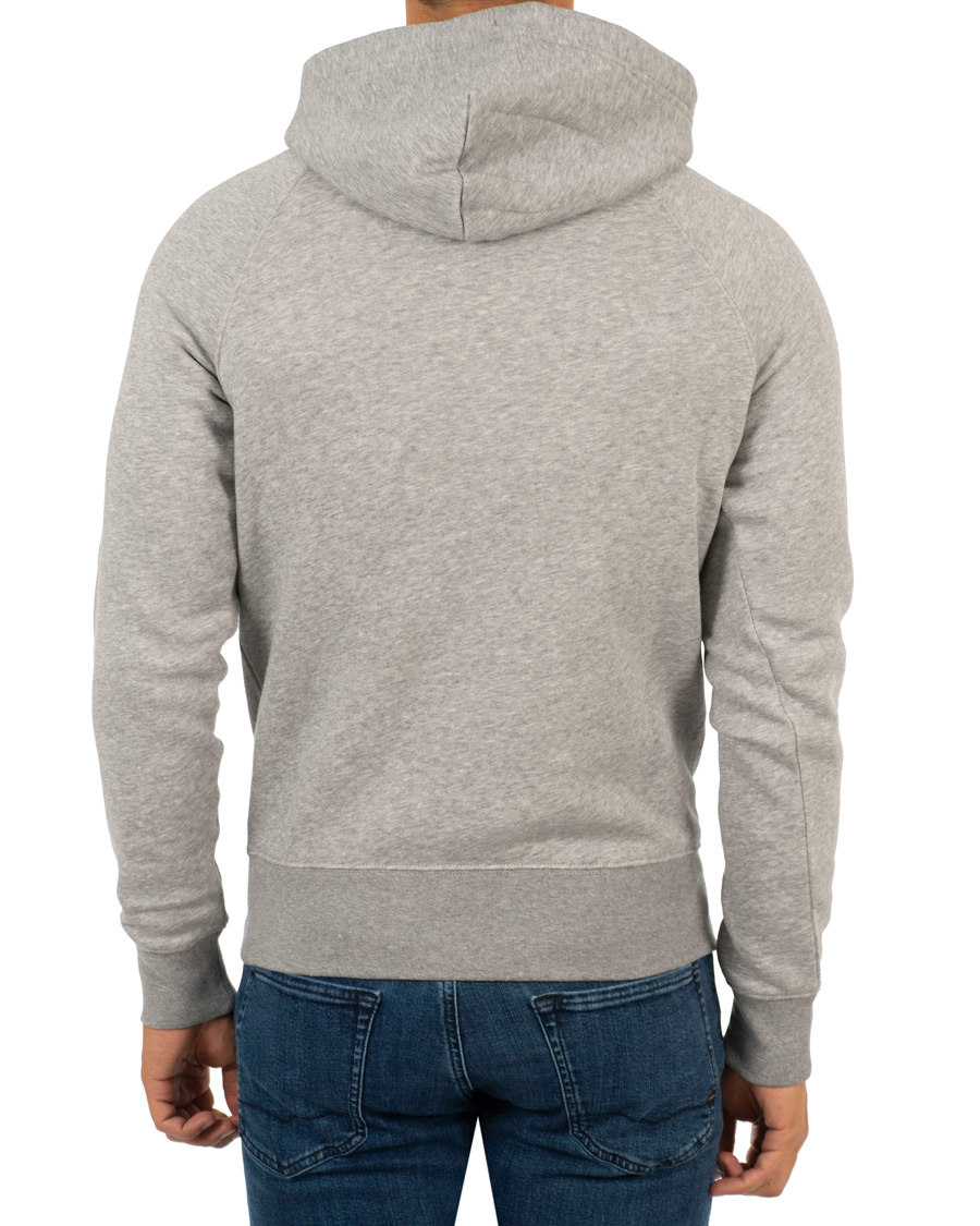 Herre | Gensere | GANT | Shield Hoodie Grey Melange
