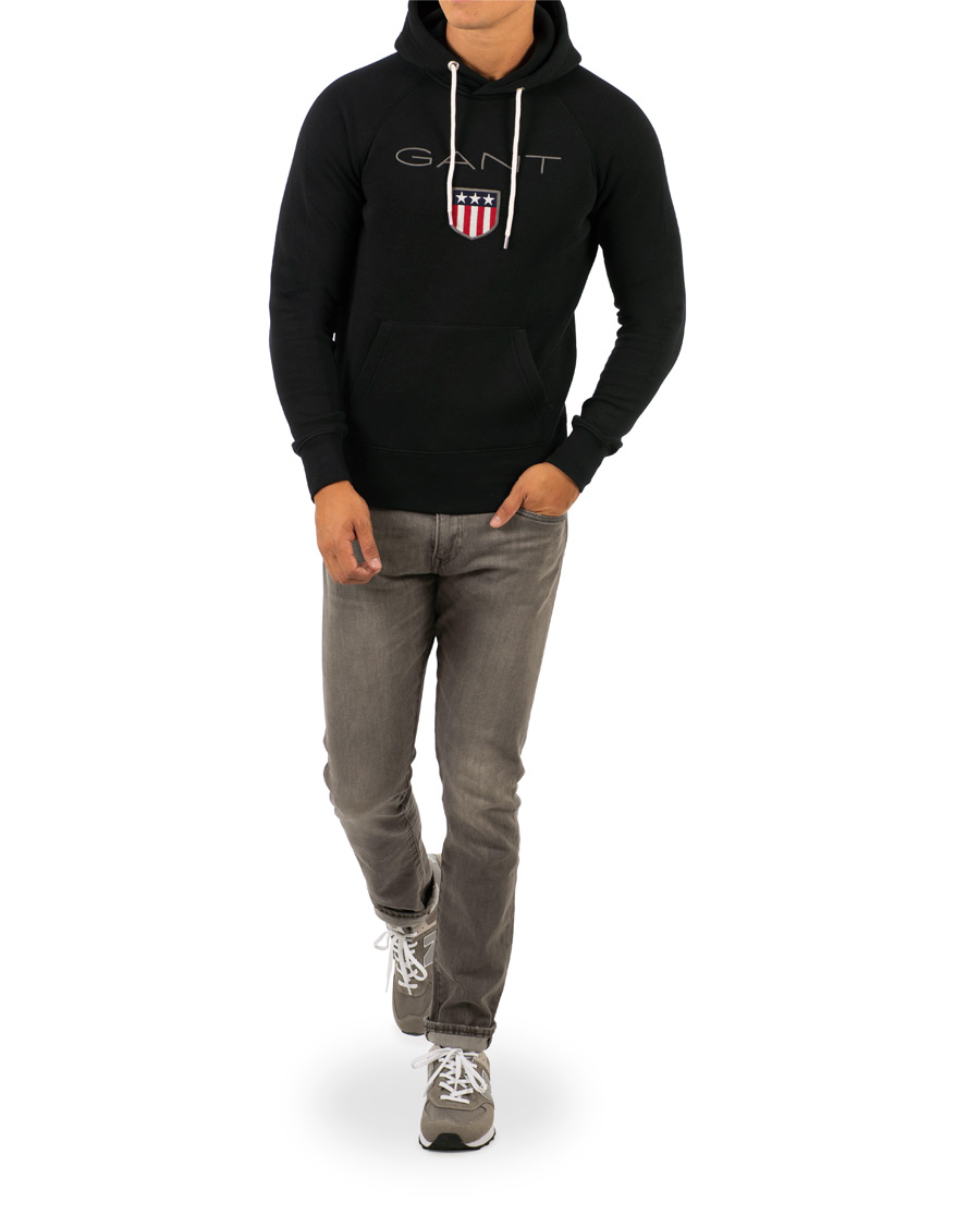 Herre | Gensere | GANT | Shield Hoodie Black