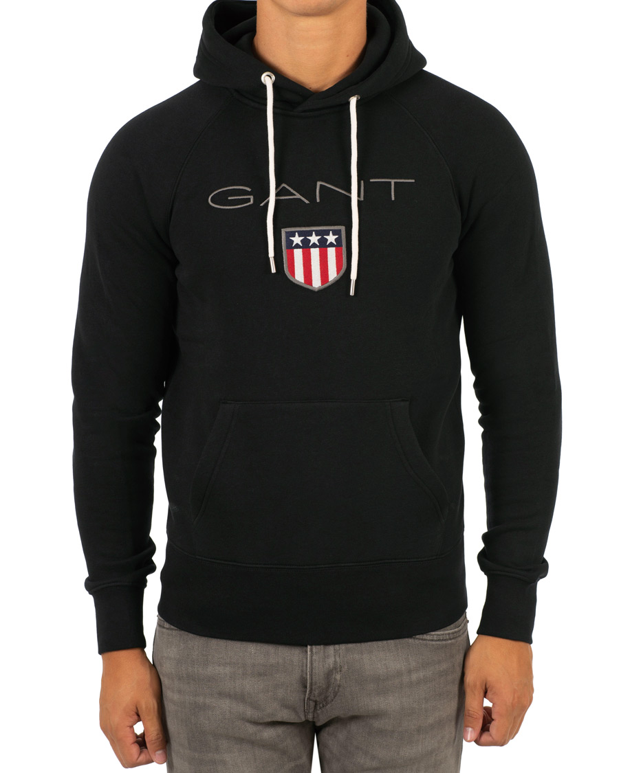 Herre | Gensere | GANT | Shield Hoodie Black