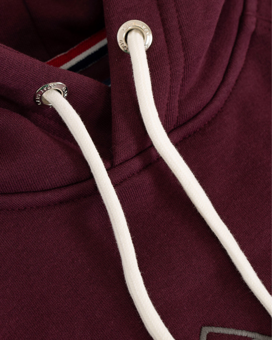 Herre | Gensere | GANT | Shield Hoodie Purple Fig