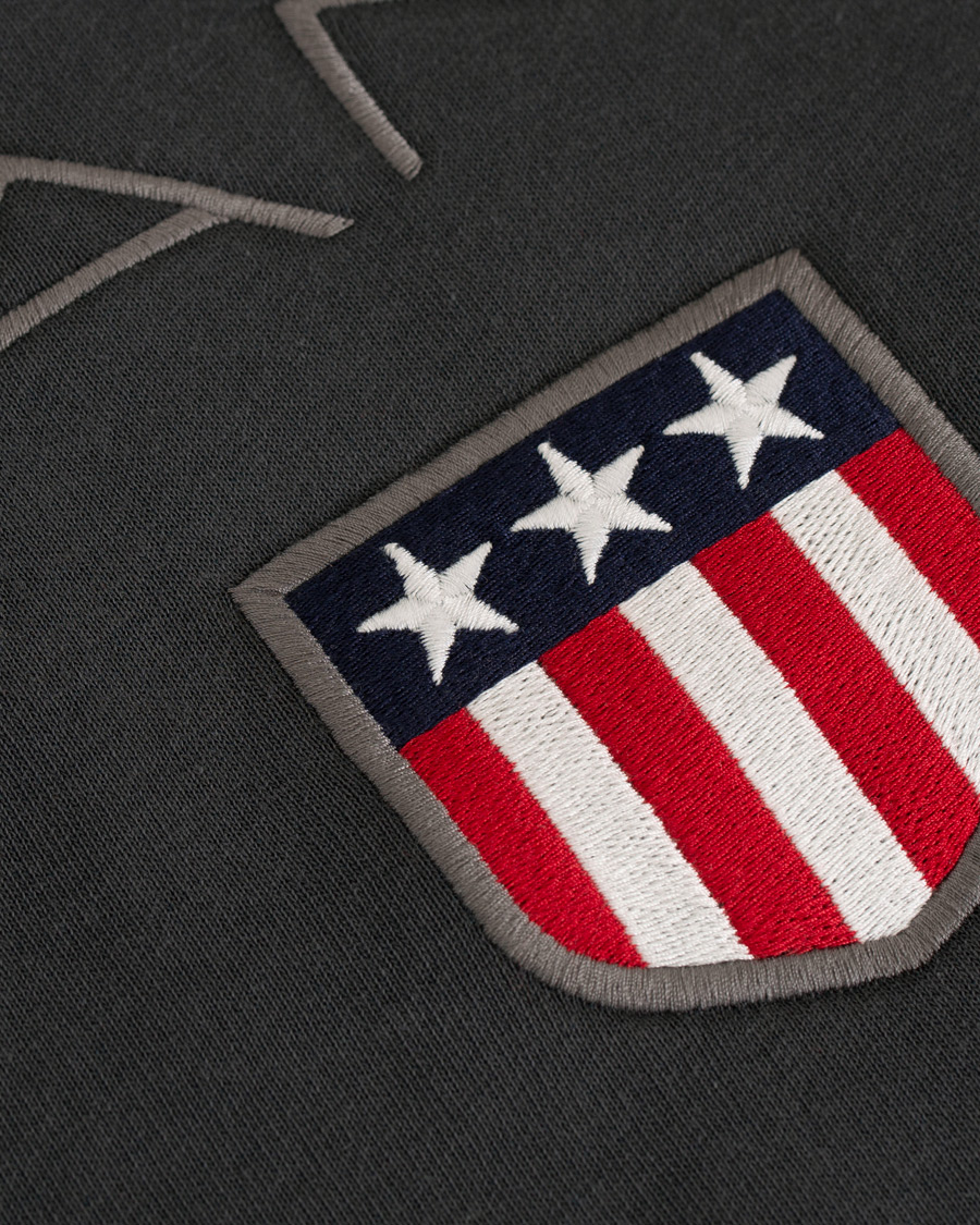 Herre | Gensere | GANT | Shield Hoodie Dark Grey