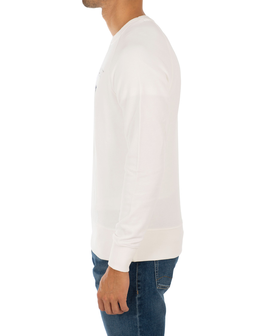 Herre | Gensere | GANT | Shield Crew Neck Sweatshirts Eggshell