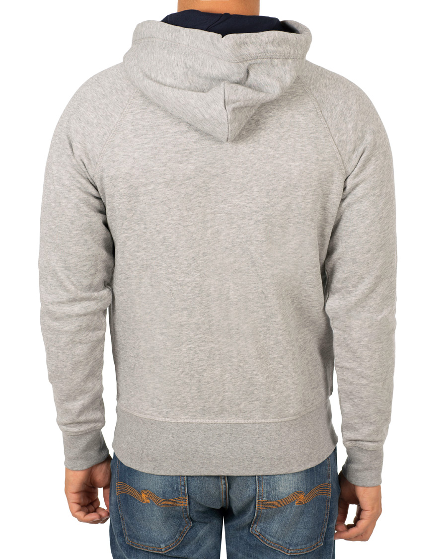 Herre | Gensere | GANT | The Original Full Zip Hoodie Grey Melange