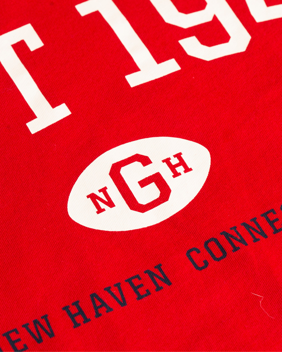 Herre | T-Shirts | GANT | 1949 Crew Neck Tee Red