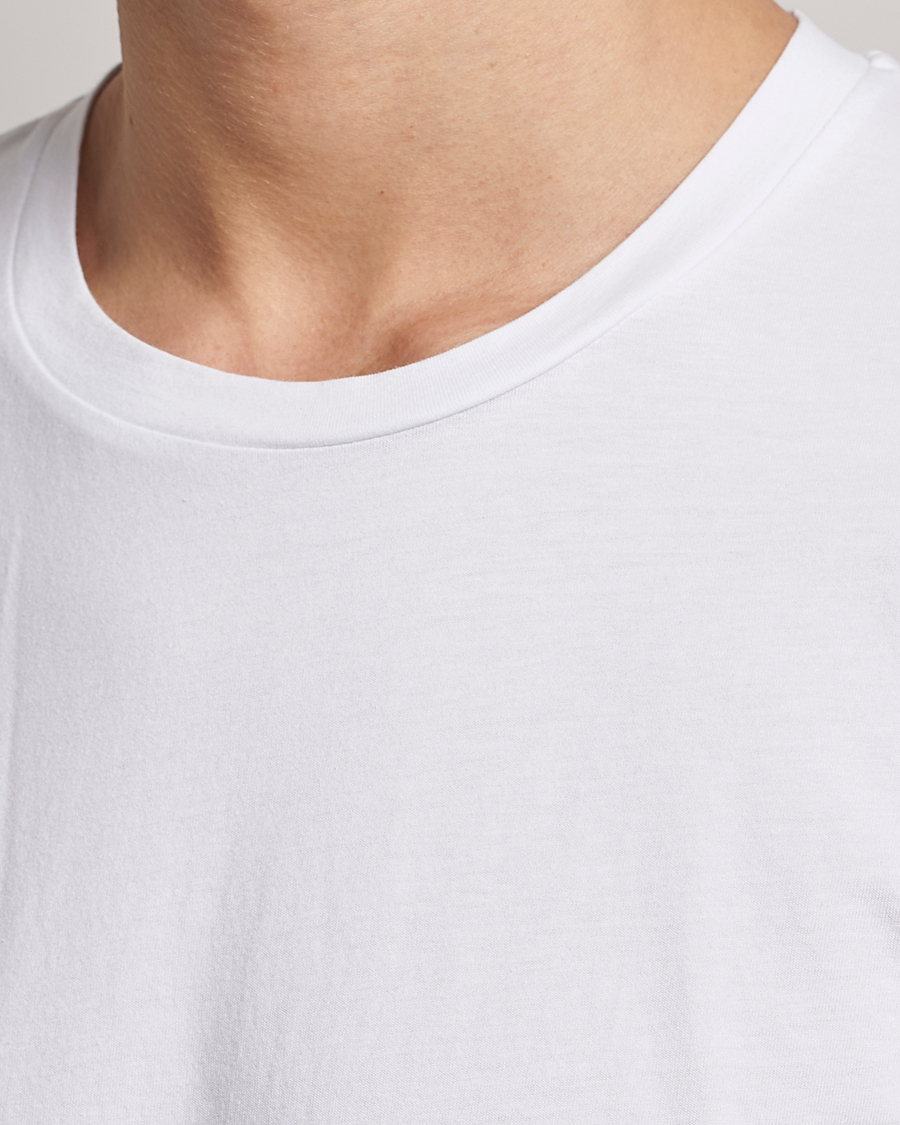 Herre | T-Shirts | Samsøe Samsøe | Kronos Crew Neck Tee White