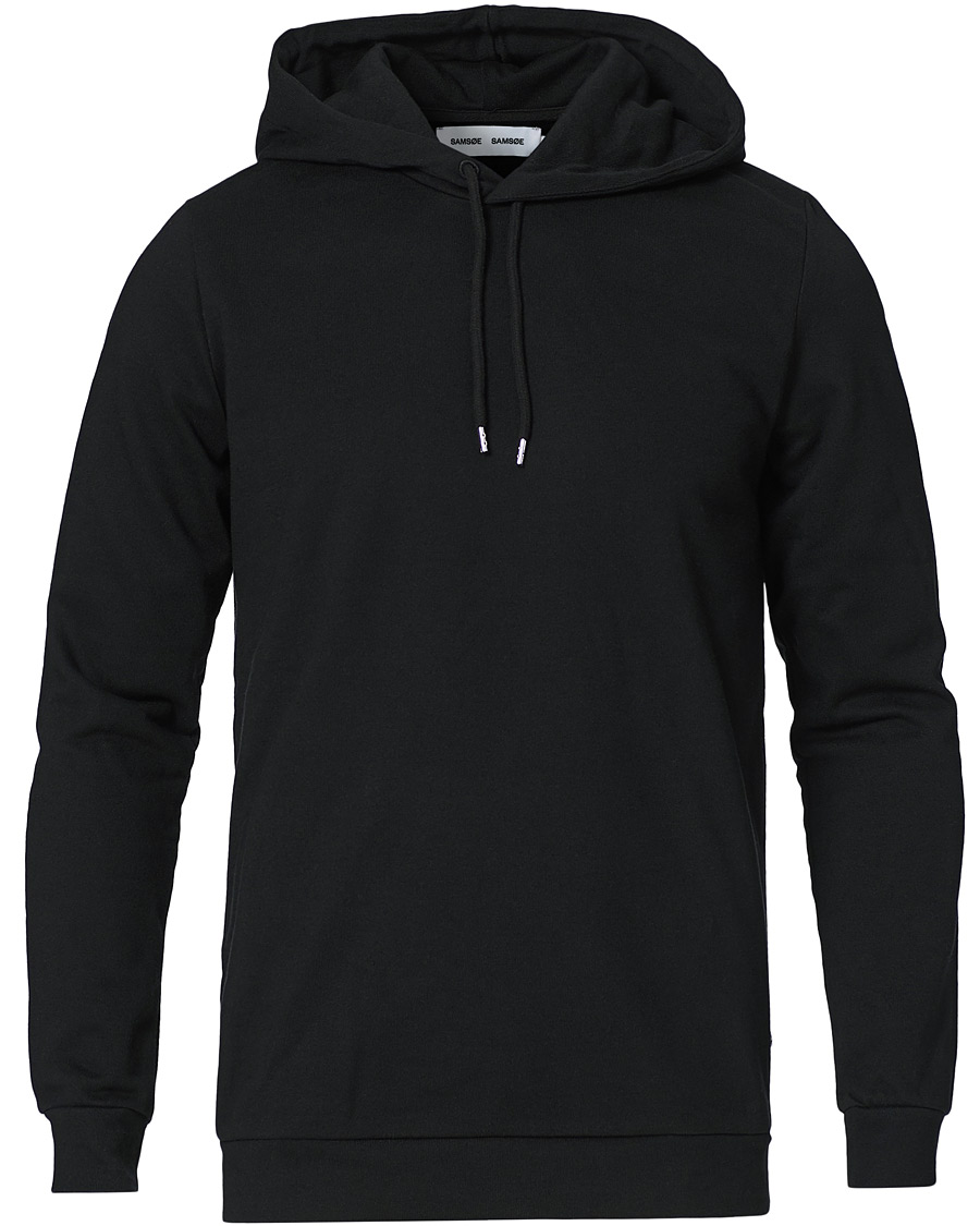 Herre | Gensere | Samsøe Samsøe | Samsøe & Samsøe Enno Pullover Hoodie Black