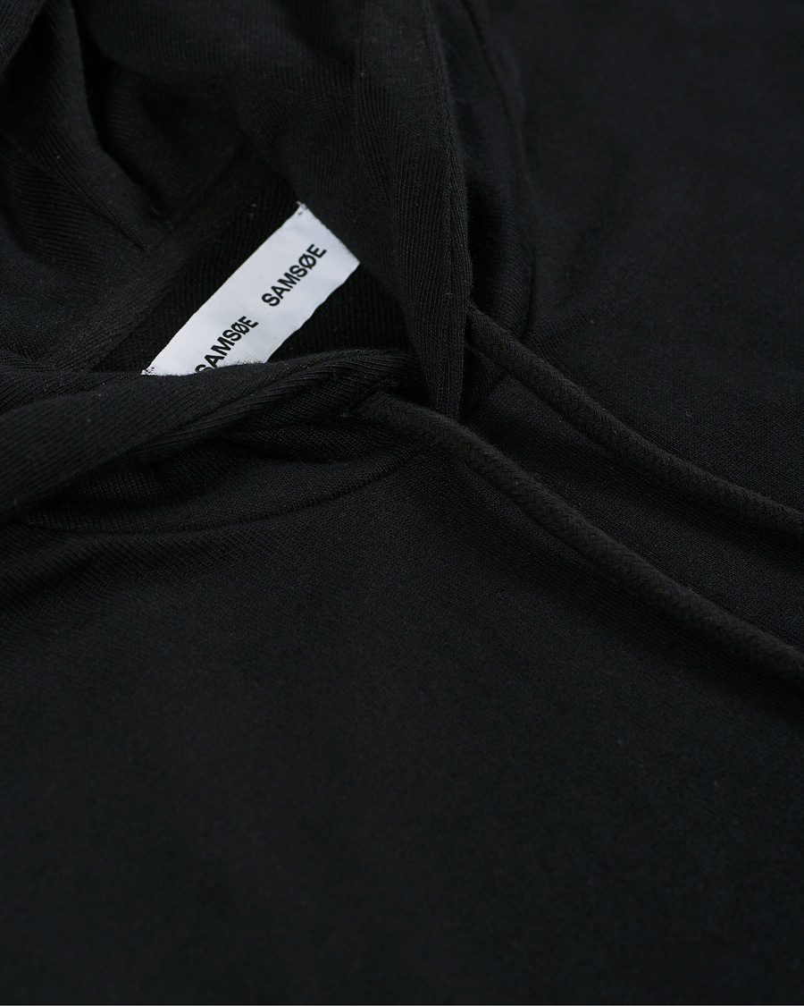 Herre | Gensere | Samsøe Samsøe | Samsøe & Samsøe Enno Pullover Hoodie Black