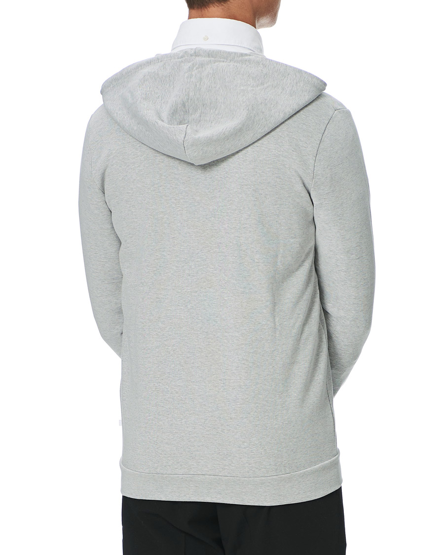 Herre | Gensere | Samsøe Samsøe | Samsøe & Samsøe Enno Full Zip Hoodie Light Grey Melange