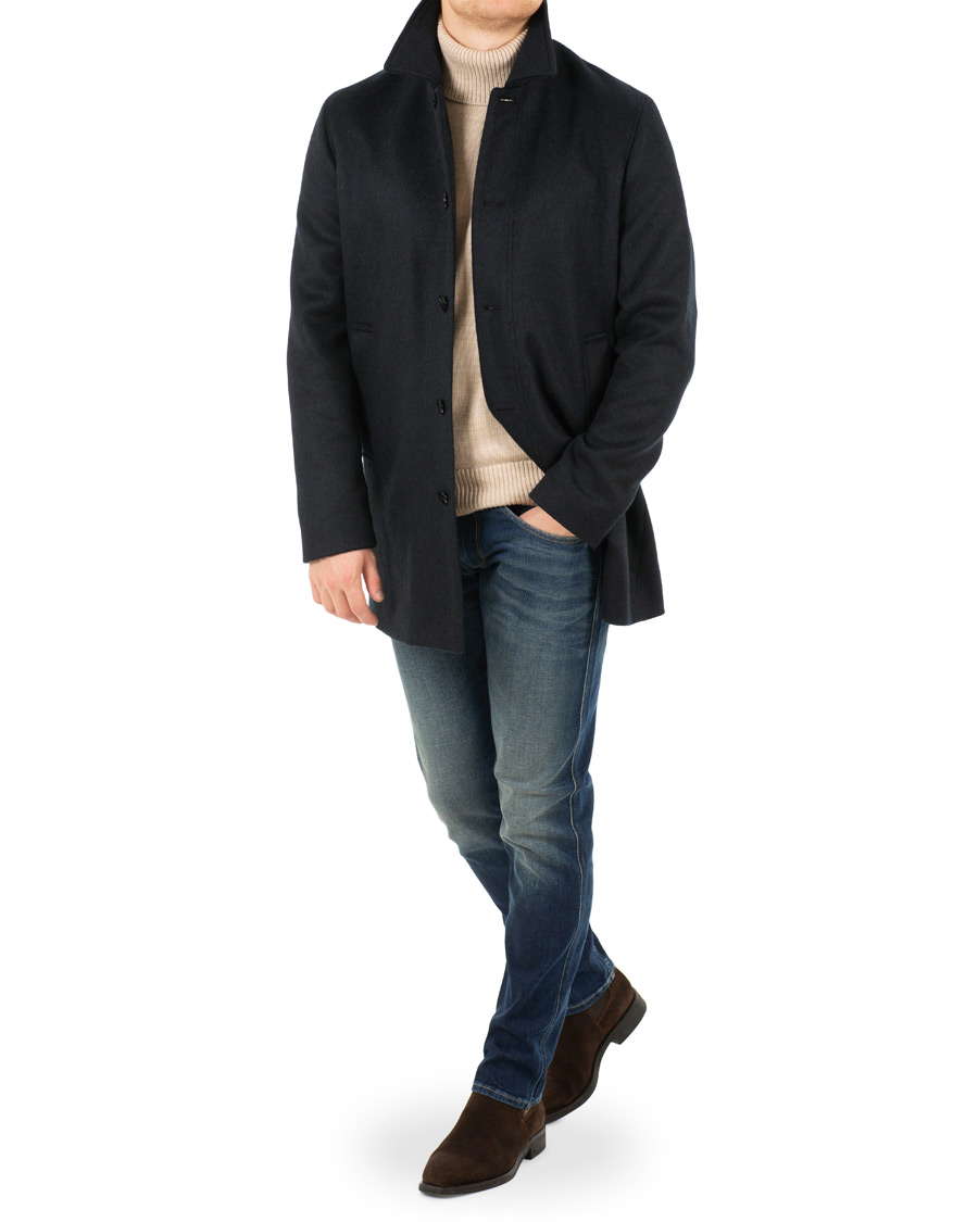 Herre | Jakker | Samsøe Samsøe | Samsøe & Samsøe Kenpo Jacket Dark Blue Melange