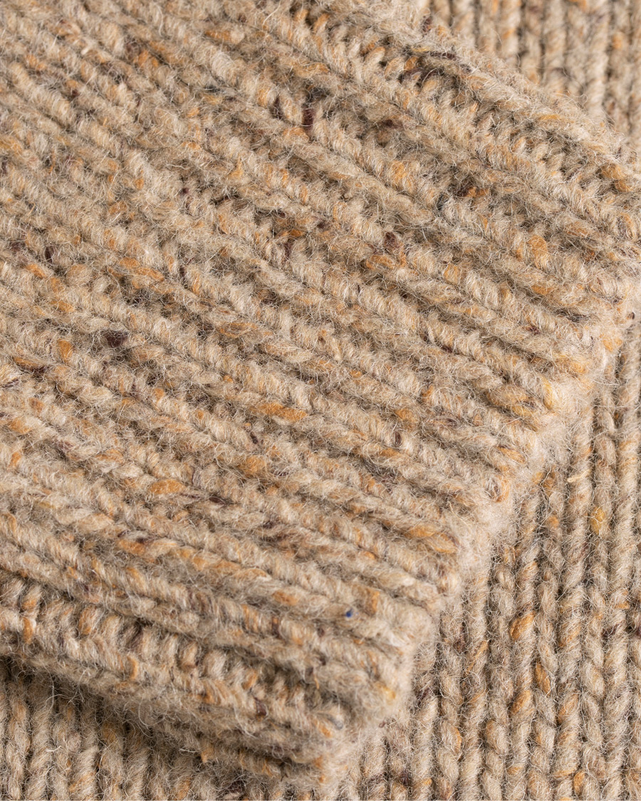 Herre | Gensere | Samsøe Samsøe | Samsøe & Samsøe Nino Wool/Silk Donegal Rollneck Timber Wolf Melange