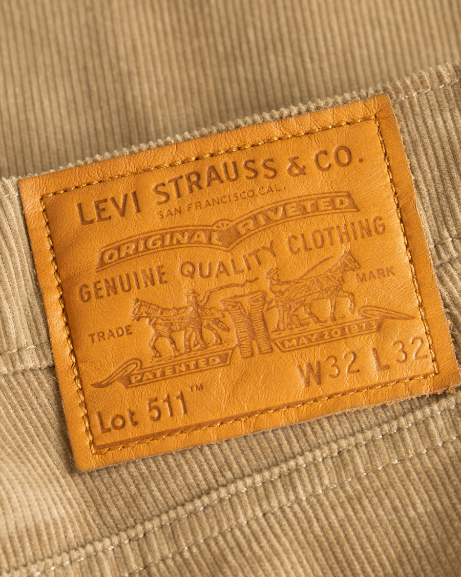 Herre | Bukser | Levi's | 511 Slim Fit Corduroy Pants Brown