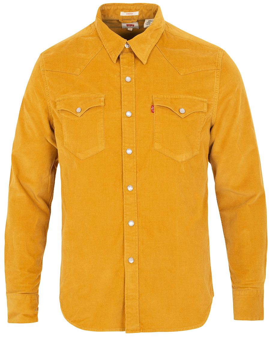 Herre | Skjorter | Levi's | Barstow Western Corduroy Shirt Yellow