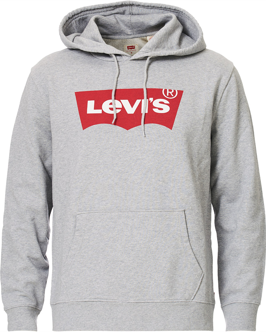 Herre | Gensere | Levi's | Graphic Hoodie Midtone Heather Grey