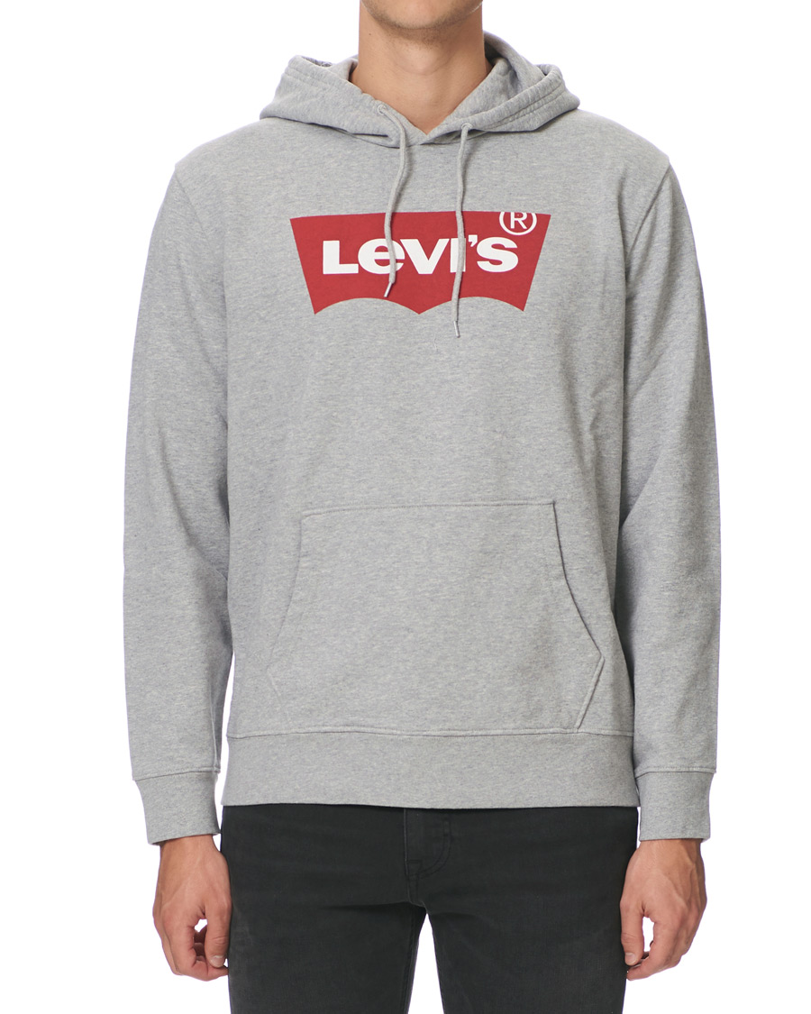 Herre | Gensere | Levi's | Graphic Hoodie Midtone Heather Grey