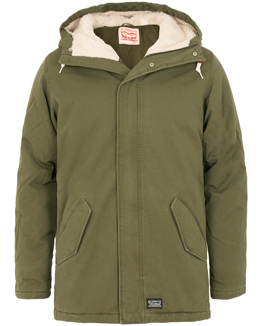 Herre | Jakker | Levi's | Thermore Padded Parka Olive Night